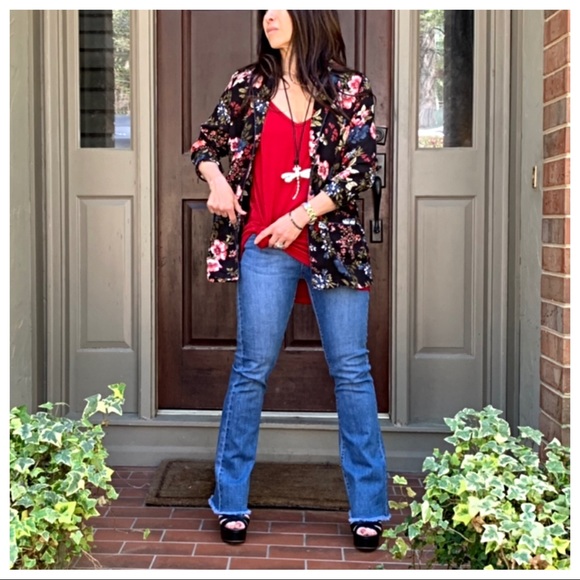 PARIS Floral jacket with pockets - Picture 4 of 8